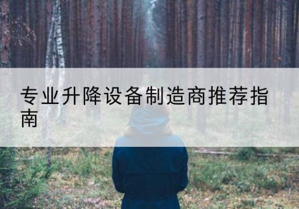 新龙电动剪叉升降平台厂家-专业升降设备制造商推荐指南